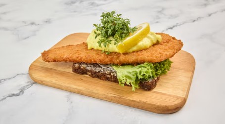 Fiskefilet med remoulade