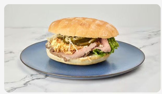 Roastbeef med æg
